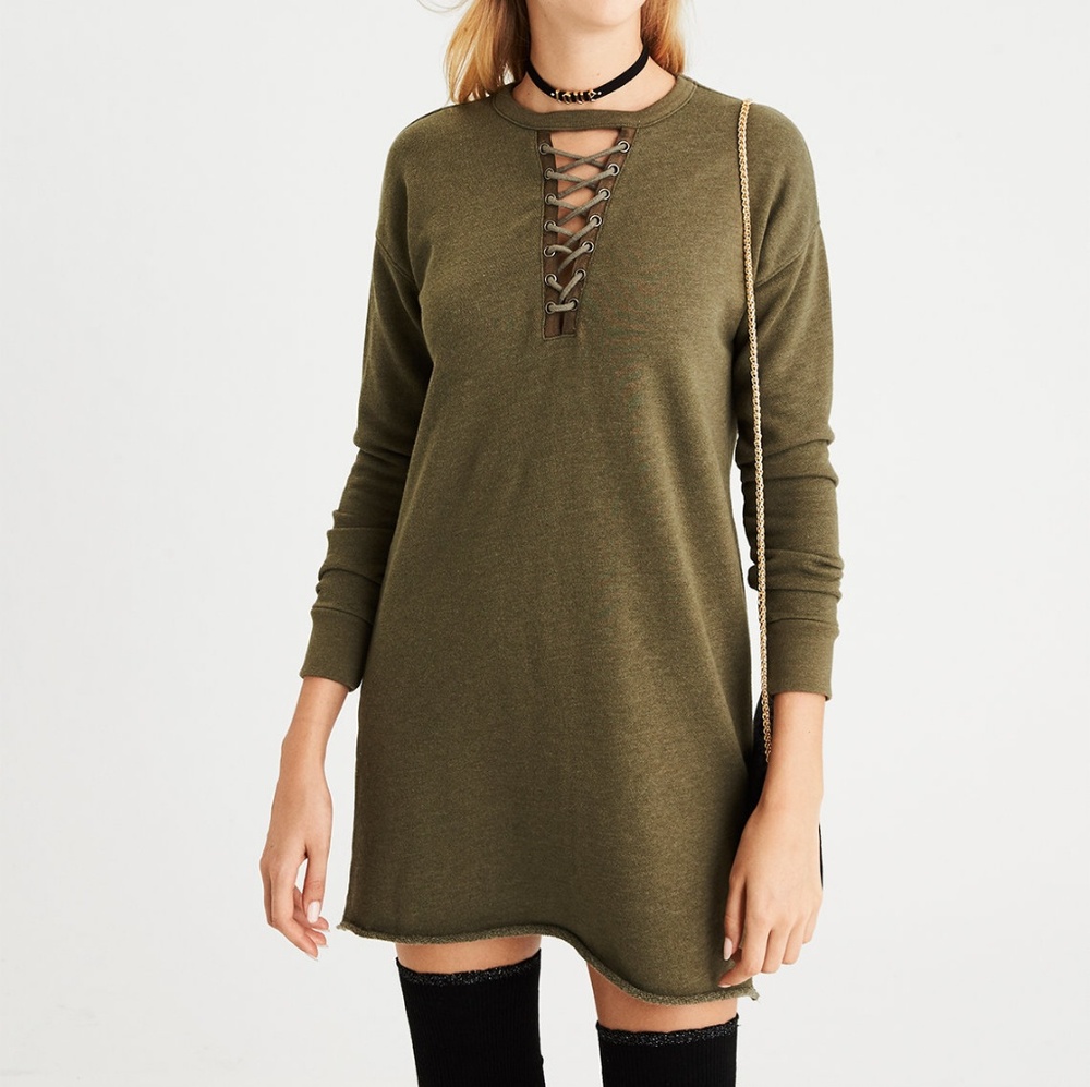 American Eagle sweatshirt dress
